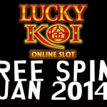Lucky Koi Slot New Micorgaming Slot | Free Spins coming January 2014