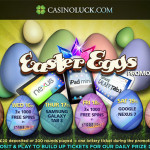 CasinoLuck Easter free spins lottery. Win 1000 Starburst free spins