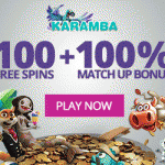 Karamba Casino 100 Free Spins Package Now Available!
