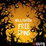 Halloween Free Spins for a whole week available at Guts Casino