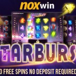 Noxwin Free Spins now available:10 No Deposit Free Spins on Sign up & 70 Free Spins on 1st Deposit on the Starburst Slot