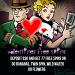 Buzz Slots Valentines Free Spins 2015 Bonanza | Get 77 FreeSpins when you deposit only €30