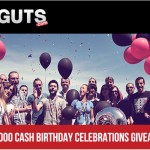 €/£/$35,000 in Cash, Goodies & Free Spins available to celebrate GUTS Casinos’ birthday