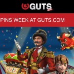 Guts Casino Free Spins Festival gives 25 REAL MONEY freespins EVERYDAY (4th-10th August)