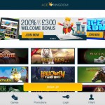 Special 200% Bonus to play some Playtech Games at Newly launched Ace Kingdom Casino