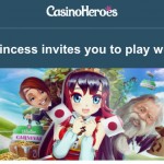 500 Koi Princess Free Spins available at Casino Heroes