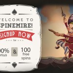 Spin Empire Casino starts 2016 with lower wagering requirements & a new welcome Offer: 200% Bonus + 100 Free Spins