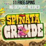 CasinoJEFE give you 11 No Deposit Free Spins for signing up & SUPER SPINS & MEGA SPINS in their welcome package