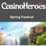 Get 125 Easter FreeSpins EVERYDAY at CasinoHeroes