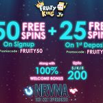 FruityKing Casino No Deposit Bonus Code August 2016: UNLOCK 50 Free Spins NO DEPOSIT REQUIRED