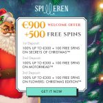 Start 2017 right with Spilleren Casino! Get a 100% Bonus up to €/£/$300 + 100 Free Spins on your first 3 deposits