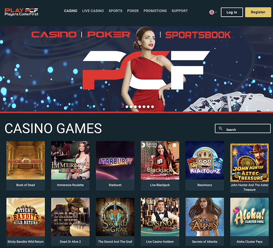PCF CASINO REVIEW