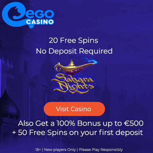 Ego Casino Review 20 Free Spins No Deposit Required 100 Bonus Up To 500 50 Free Spins