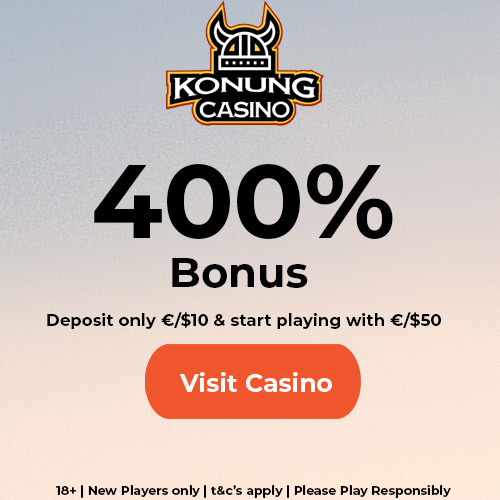 Konung Casino Bonus Code