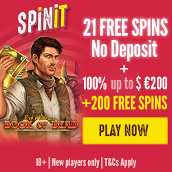 SpinIt No Deposit Free Spins