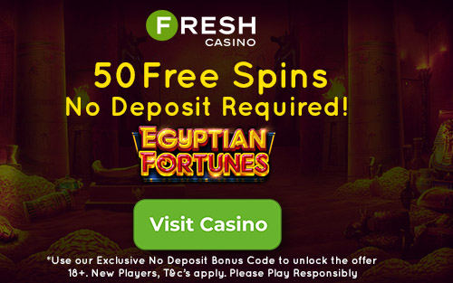 fresh casino no deposit bonus codes