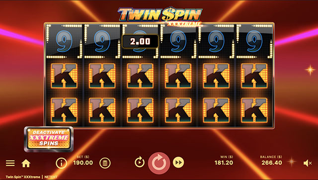 Twin Spin XXXtreme slot review