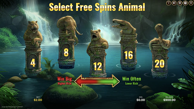 Jungle Spirit Megaways Pick your Animal