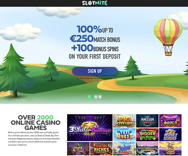 SlotNite Casino Bonus Codes